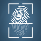 fingerprint lock screen fake ikon