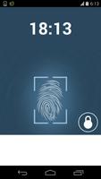 پوستر fingerprint lock screen fake