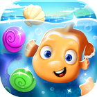 Juego de juntar 3 peces icono