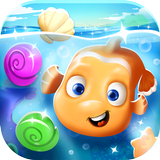 Fish Ocean Match 3 Games Free icône