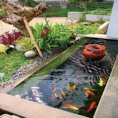 Скачать Fish Pond Design Ideas APK
