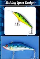 Fishing Lures Design Affiche