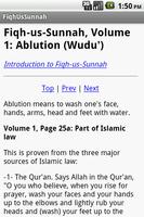 Fiqh Us Sunnah स्क्रीनशॉट 1