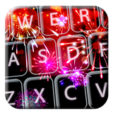 Fireworks Keyboard Wallpaper icône