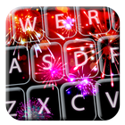 Fireworks Keyboard Wallpaper ikon