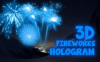 Fireworks Hologram 3D ảnh chụp màn hình 1