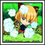 GIRL RUNNING THROUGH FOREST MIMI