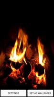 برنامه‌نما Fireplace Sound Live Wallpaper عکس از صفحه