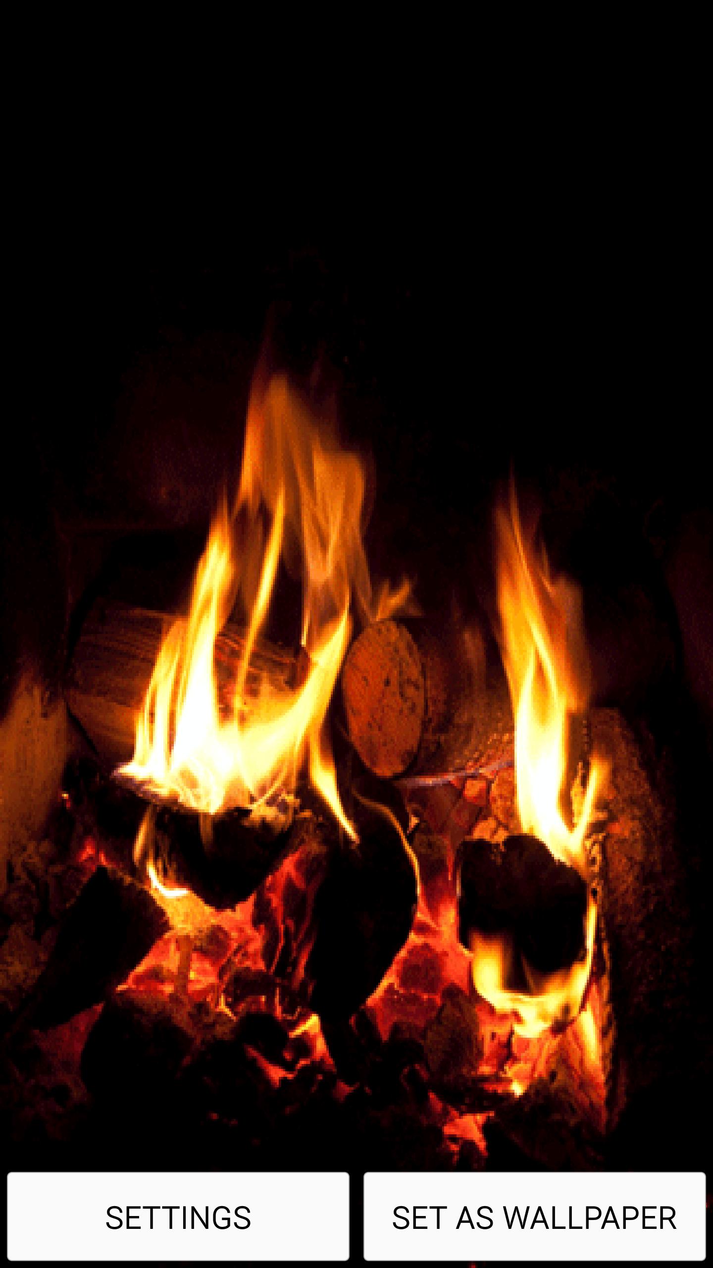 Fireplace Sound Live Wallpaper For Android Apk Fireplace Sound Live Wallpaper Screenshot 2