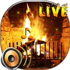 Live Fireplace Wallpaper with Sound 🔥 Animated simgesi
