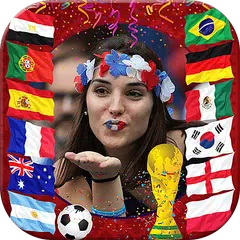 世界杯2018 – 足球相框和貼紙 APK 下載