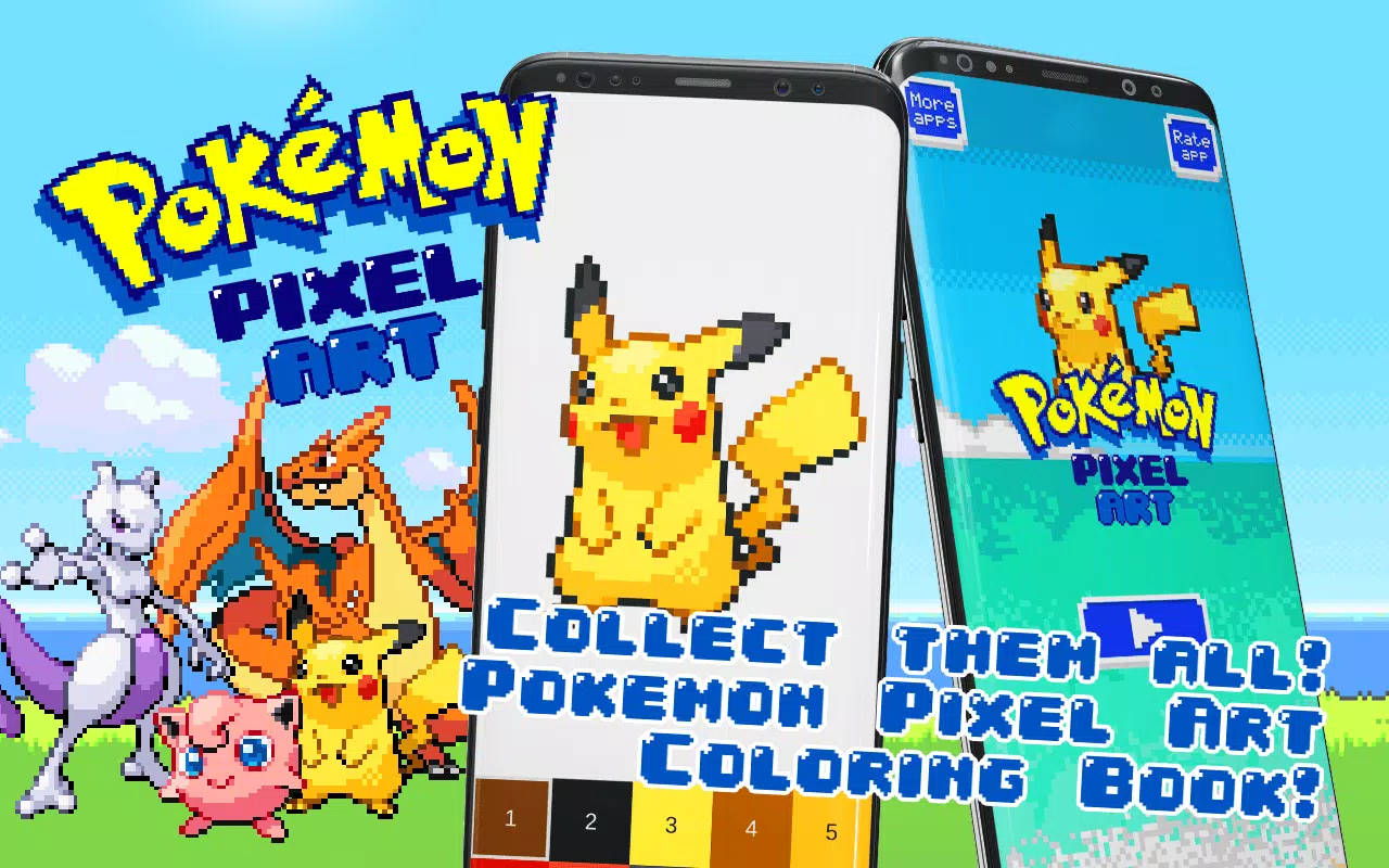 Poki Color By Number Pixelmon Pixel Art APK voor Android Download