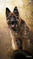 German Shepherd Dogs Wallpaper Smart PIN Lock 스크린샷 1