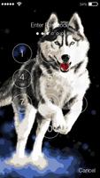 Siberian Husky ART Pattern Smart AppLock Security โปสเตอร์