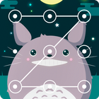 Totoro Pattern Smart AppLock PIN Lock Screen biểu tượng
