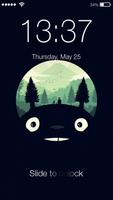 Totoro Pattern Smart AppLock PIN Lock Screen Affiche