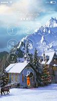 Winter Village Fairy Tale Snow Frost Smart AppLock Affiche