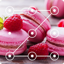 Macaron Cute Wallpaper Pink Smart PIN Lock Screen APK