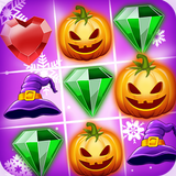 Witch Puzzle Match Gems biểu tượng