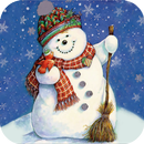 Модный снеговик aplikacja