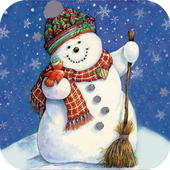 Модный снеговик icon