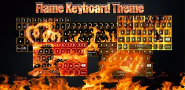 Flame Keyboard Theme