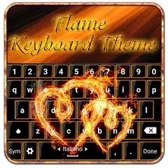 Flame Keyboard Theme APK download