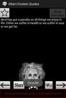 Albert Einstein Quotes plakat