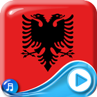 Albanian Flag Live Wallpaper icône