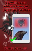 Albanian Flag Live Wallpaper capture d'écran 1