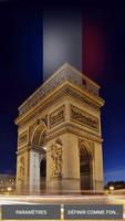 French Flag Waving Wallpaper ảnh chụp màn hình 2