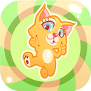 Chat Mignon Jeu de Saut APK