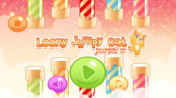 Poster Loony Jumpy Cat: Jump & Fly UP