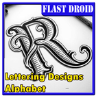 Lettering Designs Alphabet ไอคอน