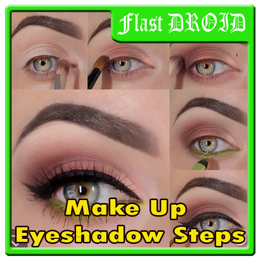 Make up Lidschatten Schritte