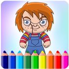 Killer Chucky Coloring simgesi