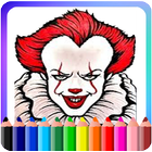 How To Color Pennywise IT (pennywise wallpaper) biểu tượng
