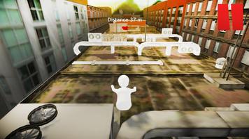 Flat Human Fall Parkour Simulator Screenshot 2