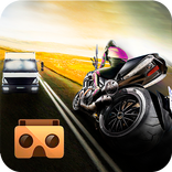VR Traffic Highway Moto Racer