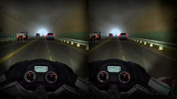 VR Traffic Highway Moto Racer capture d'écran 1