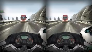 VR Traffic Highway Moto Racer capture d'écran 3