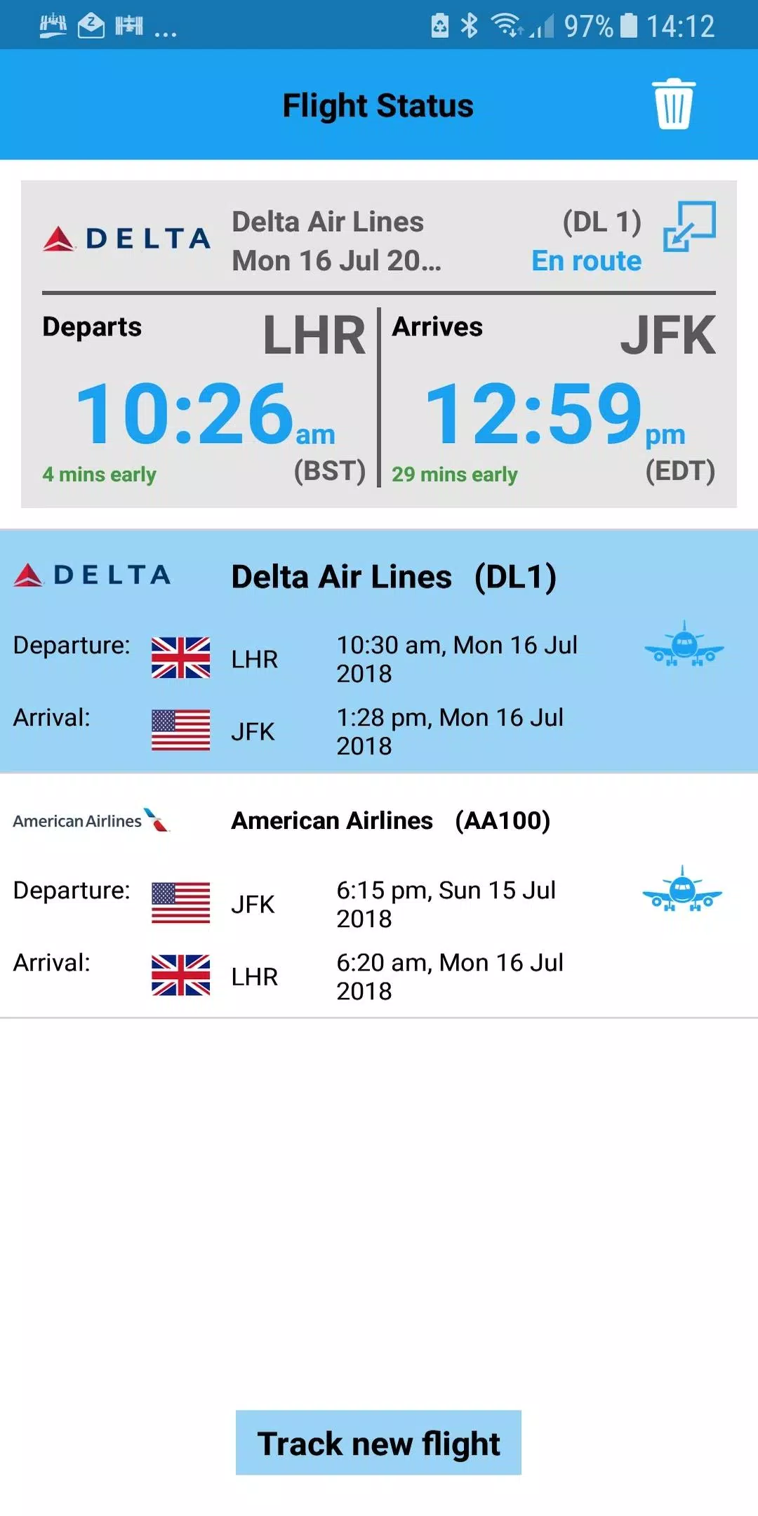 Live Flight Status Tracker APK for Android Download
