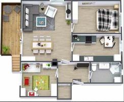 3D Floor Design Ideas screenshot 1