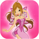 Flora Winx Dress up ไอคอน