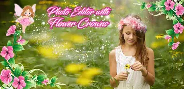 Flower Crown Photo Editor 🌸 Filters for Selfies