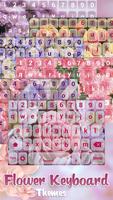 Flower Keyboard Themes:Cute Keyboards with Emojis screenshot 2