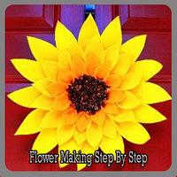 Flower Making Tutorial Plakat