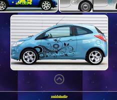Flower Car Sticker Design screenshot 2