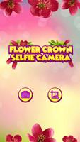 Flower Crown Selfie Affiche