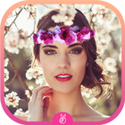 Flower Crown Photo Camera icon